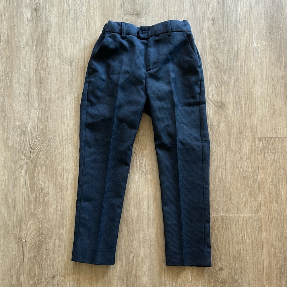 Zara Kids Boys Navy Slacks, size 6